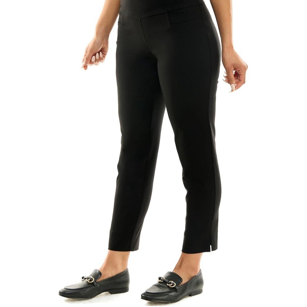 NWT Zac & Rachel Women's Pull-On Ankle Length Pants - Color Black‎ - Size 10